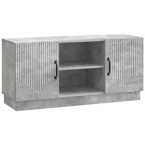 Mobile TV Grigio Cemento 102 x 34,5 x 47 cm - Foto 1
