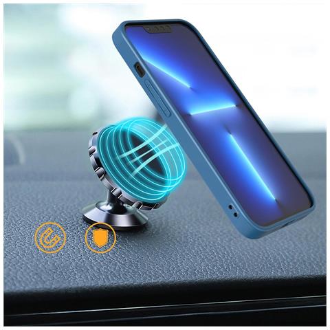 Nuovo Case Per Iphone 12 Pro Con Supporto, Per Iphone 12 Pro, Di Colore Blu. - Foto 1