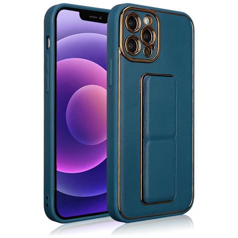 Nuovo Case Per Iphone 12 Pro Con Supporto, Per Iphone 12 Pro, Di Colore Blu. - Foto 2
