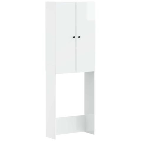 Mobile Bagno BREDA Bianco Lucido 66 x 25,5 x 190 cm - Foto 1