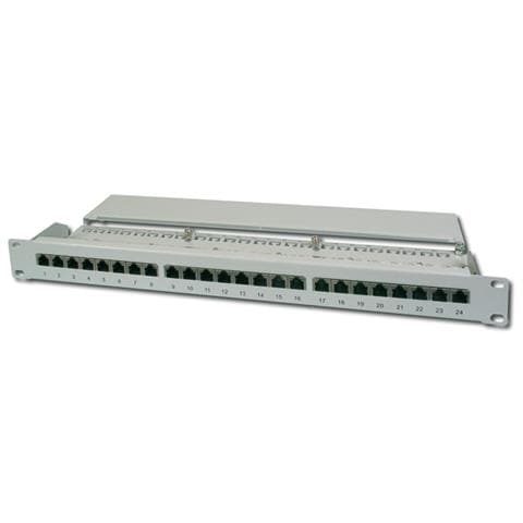 Pannello Patch 19" Schermato 16 Porte 8 Poli Rj45 Per Reti Categoria 6 - 1 Unita' - Foto 1
