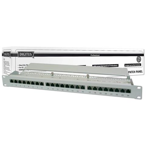 Pannello Patch 19" Schermato 16 Porte 8 Poli Rj45 Per Reti Categoria 6 - 1 Unita' - Foto 3