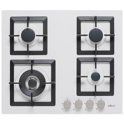 Piano Cottura PGSP60168WS a Gas 4 Fuochi Gas 60 cm Colore Bianco  - Foto 3