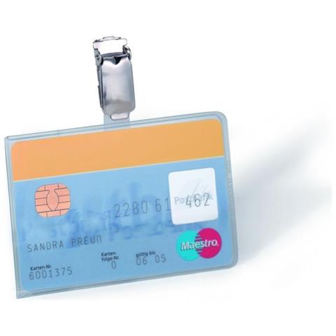 Cf25 Portabadge Pcv Con Clip - Foto 1