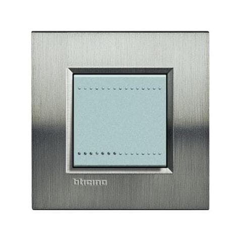 Lna4802acs - Ll - Placca 2p Acciaio Spazzolato - Foto 1