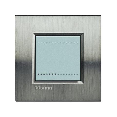 Lna4802acs - Ll - Placca 2p Acciaio Spazzolato - Foto 4