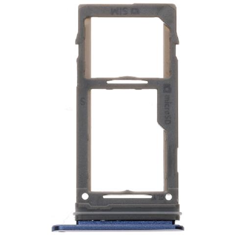 Slot Scheda Nano Sim + Micro-sd Galaxy S9 Adattatore Ricambio - Blu - Foto 5