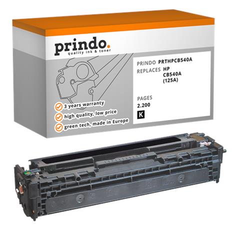 Toner Nero Prthpcb540a ~2200 Pagine Alternativa Per Hp Cb540a (125a) - Foto 1