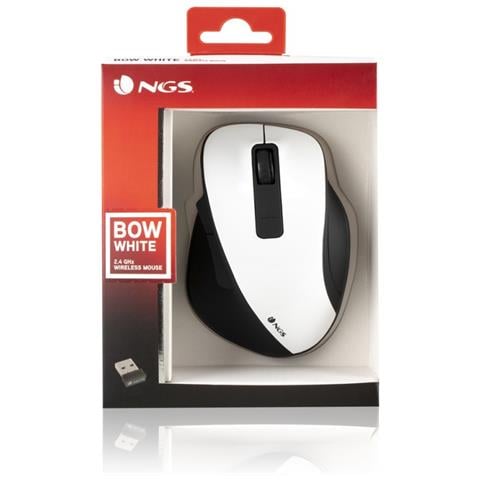 Mouse Wireless Bow 5 Tasti 1600 DPI Colore Bianco - Foto 4
