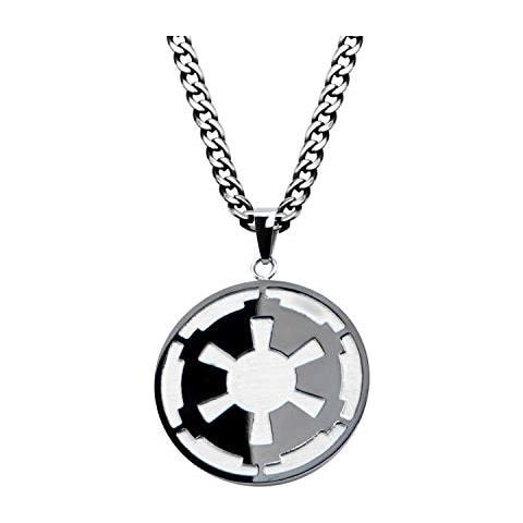 Star Wars - Acciaio Inox Impero E Death Star Pendente: P. derive - Foto 1