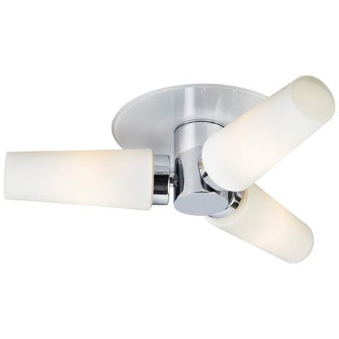 Markslojd Brastad - Plafoniera Bagno 3 Luci Cromo Ip44, Attacco E14 - Foto 2