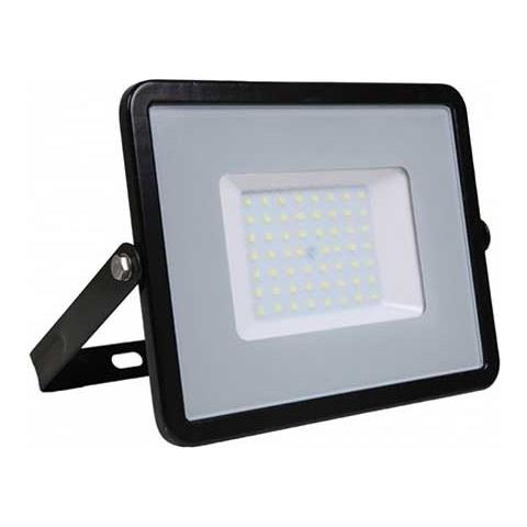 V-tac Pro Vt-50 Faro Led 50w Slim Alluminio Nero Chip Samsung Smd Bianco Freddo 6400k - Sku 408 - Foto 1