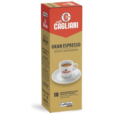 System Caffe' Cagliari Box Da 10 Capsule *** Miscela : Grand Espresso - Foto 2