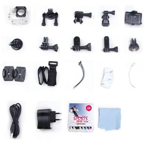 SJ4000, 1920 x 1080 Pixels, 640 x 480, 848 x 480, 1280 x 720, 1920 x 1080 Pixels, H. 264, MOV, CMOS, 12 MP, 1/0,118 mm (1/3")  - Foto 2