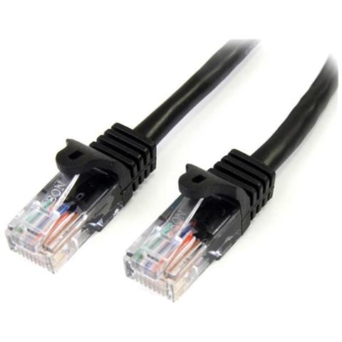 Cavo di Rete da 10m Nero Cat5e Ethernet RJ45 Antigroviglio - Cavo Patch Snagless - Foto 1