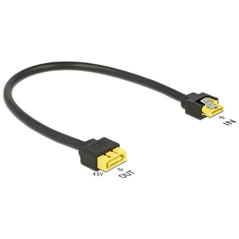 0.3m, SATA / SATA 8p 0.3m Nero, Giallo cavo SATA - Foto 3