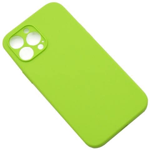 Custodia Tpu Silicone Lite Cover Soft-case Per Apple Iphone 13 Pro Max Light Green - Foto 1