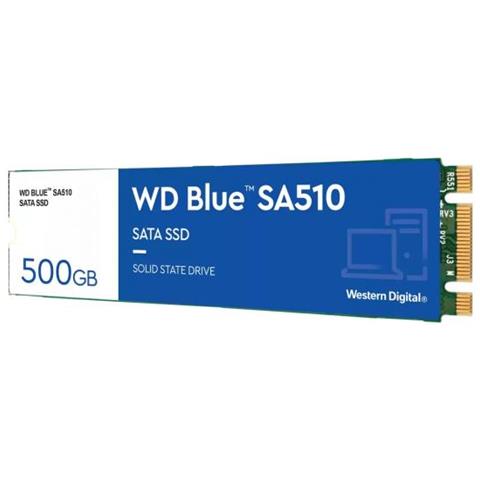 WD Blue SA510 WDS500G3B0B - SSD - 500 GB - interno - M. 2 2280 - SATA 6Gb / s - Foto 3