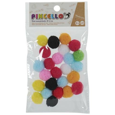Materiale Per Lavori Fai Da Te Palle Multicolore Ø 2 Cm (12 Unità) - Foto 2