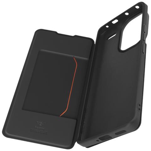 Custodia Per Xiaomi Redmi Note 13 Pro Plus Portacarte Fina E Leggera, Nero - Foto 1