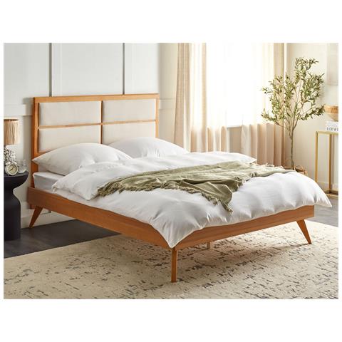 Letto Poissy 160 X 200 Cm Frassino Naturale - Foto 1