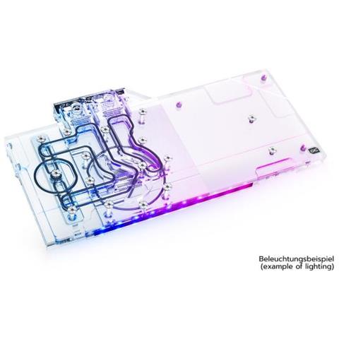 11970 Parte E Accessorio Del Sistema Di Raffreddamento Del Computer Blocco D'acqua + Piastra Posteriore - Foto 3