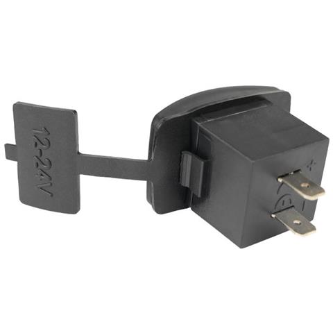 Caricatore Da Auto Doppio Usb A Forma Di Barca Black+blue - Foto 2