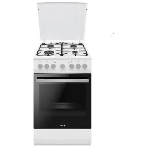 Fornello A Gas 4 Fuoch Fcm104b Potenza 7400 W Colore Bianco Classe A - Foto 1