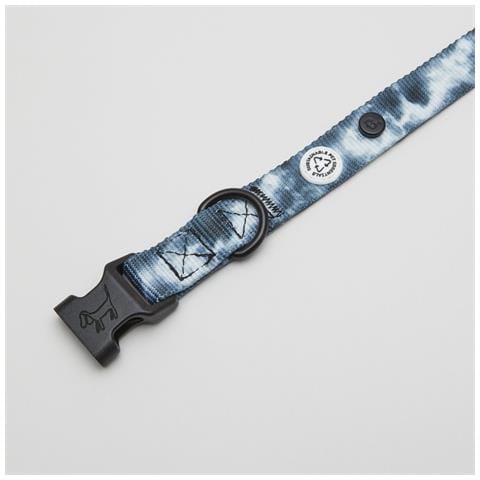 Collare Per Cani Nero Tie-dye - S - Foto 2