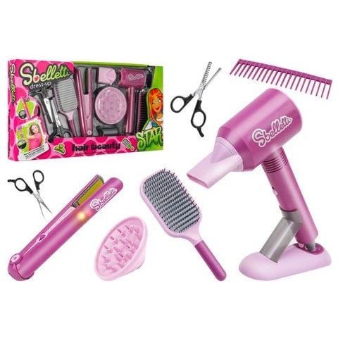 Set Parrucchiera Giocattolo 42340 Sbelletti Piastra, Phon E Acce - Foto 1