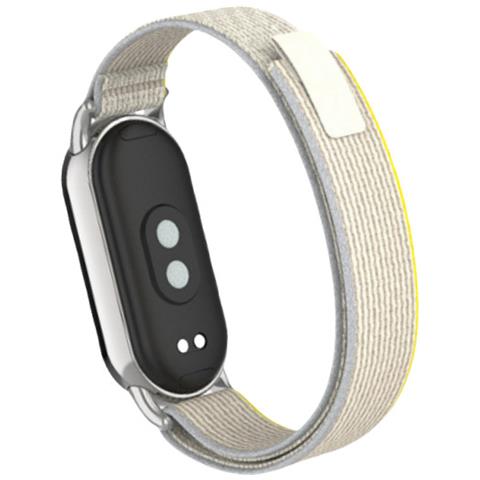 Cinturino Sportivo In Nylon Per Xiaomi Mi Band 9/8 Nfc Grey - Foto 2