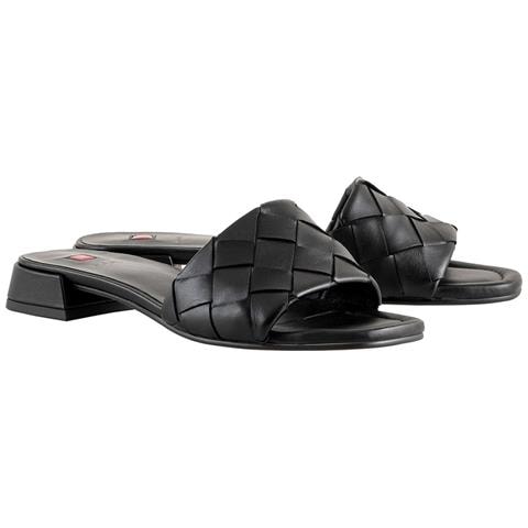 Felina Slippers Ciabatte Pelle Scarpe Donna Nero Eu 37, 3-101520 0100 - Foto 2