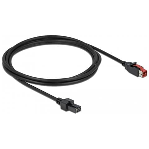 Cavo PoweredUSB maschio 24 V > a 2 x 4 pin maschio da 5 m per stampanti e terminali POS - Foto 1