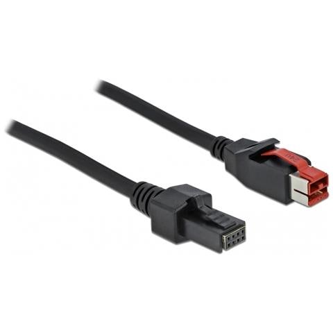 Cavo PoweredUSB maschio 24 V > a 2 x 4 pin maschio da 5 m per stampanti e terminali POS - Foto 2