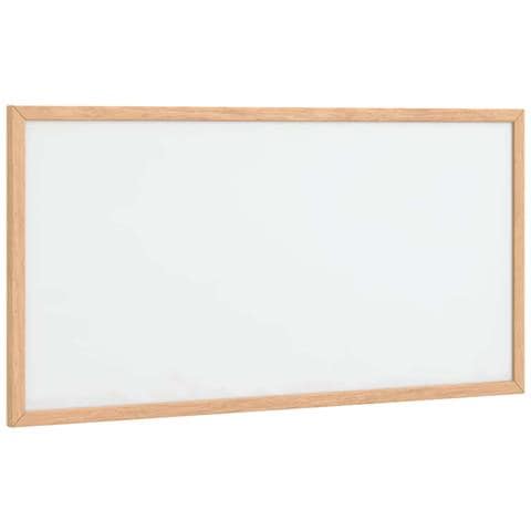 Lavagna Bianca Magnetica Con Cornice In Legno Di Pino 60x30 Cm - Foto 2