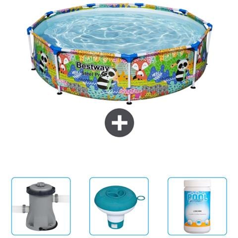 Piscina Fuori Terra - In Giro - 274x66 Cm - Multi - Include Accessori Coordinati Cb41 - Foto 1