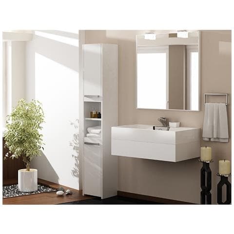 S30 BIEL armadietto di conservazione per bagno Bianco - Foto 2