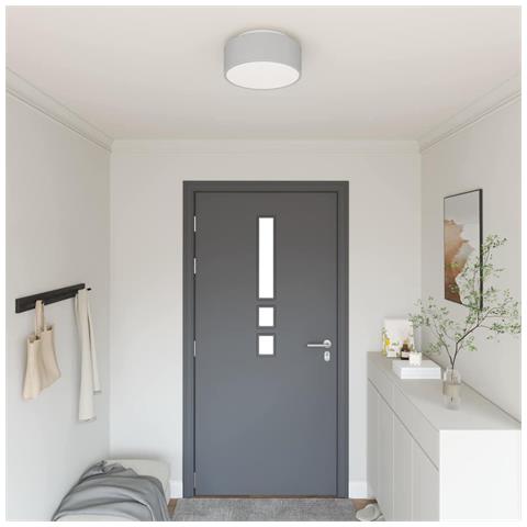 Lampade da soffitto Incasso Grigio Ø 30 cm Tessuto E27 - Foto 2