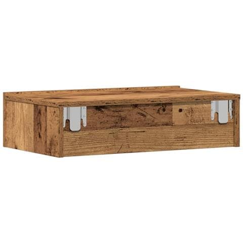 Comodino Legno Antico 60x35 cm in Legno Multistrato - Foto 9