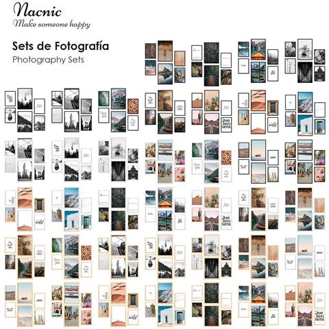 Set Di 6 Stampe Winterberg Pictures Wall Art Print Decoration Poster Interior Design In Art Gallery A3 & A4 Senza Cornice - Foto 6