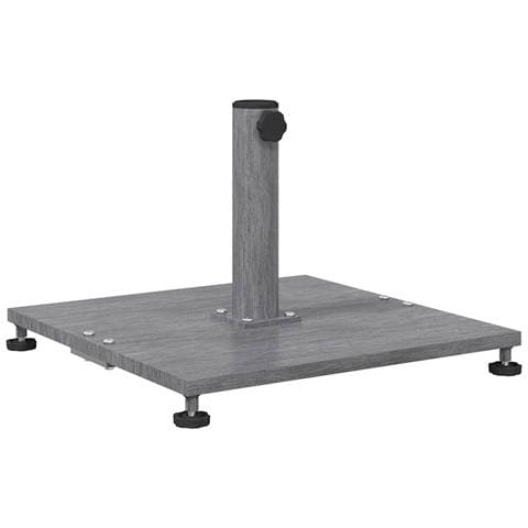 Base per Ombrello da Esterno Aspetto legno grigio scuro - Foto 1