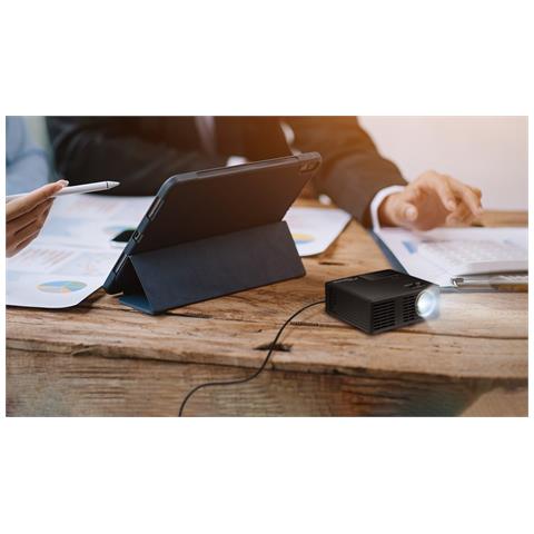 ML750i Proiettore a raggio standard 450 ANSI lumen DLP WXGA (1200x800) Compatibilità 3D Nero - Foto 10