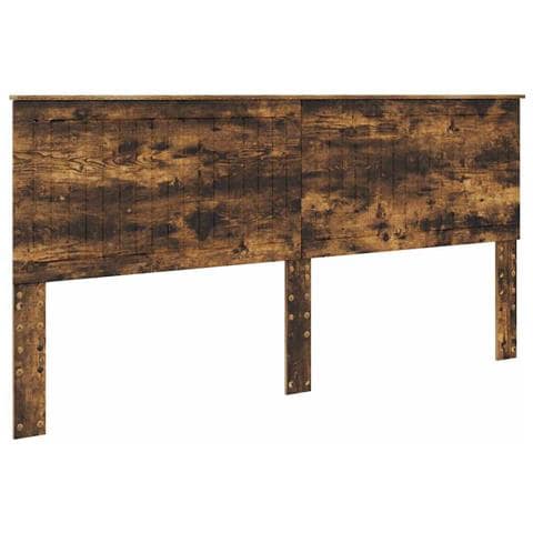 Testiera con testiera Rovere fumé 200 cm Legno multistrato - Foto 1