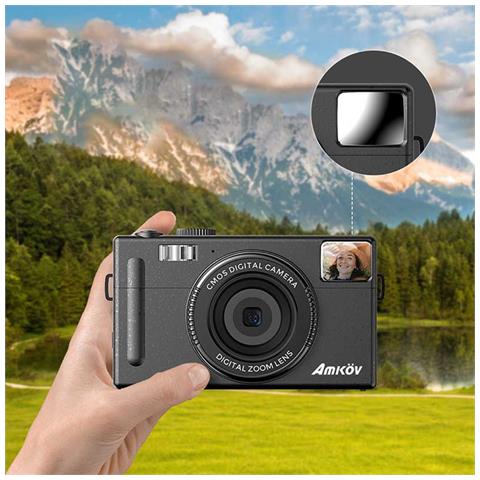 Fotocamera Digitale Compatta Con Zoom 16x, Registrazione 1080p E Risoluzione 8mp - Foto 2