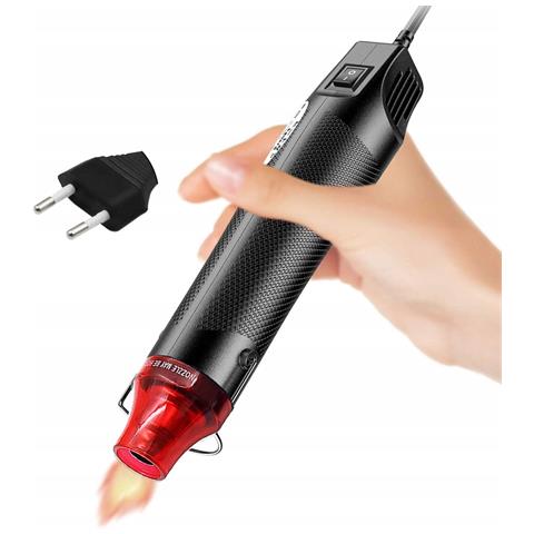 Mini Pistola Termica Hot-air 300w Con Set Di Tubetti Termorestringenti 127 Pezzi - Potenza 300w, Temperatura Max 170°c, Uso In Elettronica E Plastica - Foto 2