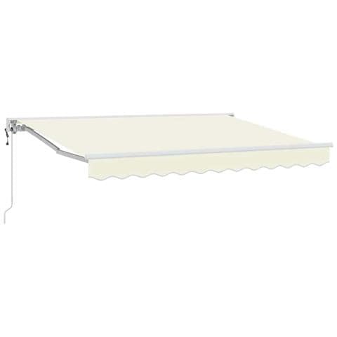Tenda Retrattile Crema 250 x 200 cm Poliestere e Metallo - Foto 1