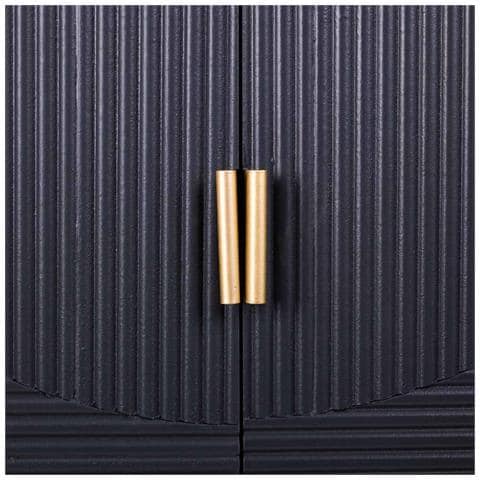 Mobile Da Ingresso In Legno Grigio Scuro 80x36,5x85,5h - Foto 8