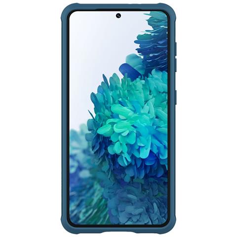 Cover per Galaxy S21 5G - TPU+PC, Blu - Foto 2