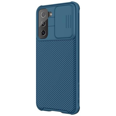 Cover per Galaxy S21 5G - TPU+PC, Blu - Foto 4