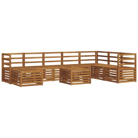 Set divani Naturale Legno di Acacia Massello - Foto 1